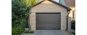 Porta de enrolar automática para garagem