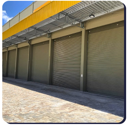 das portas de enrolar